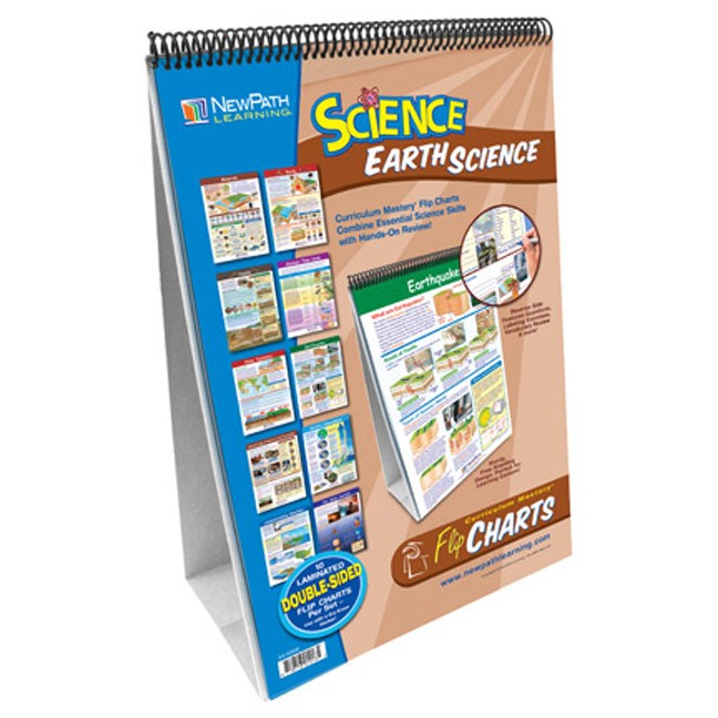 W34 6008 earth science curriculum mastery flip chart set